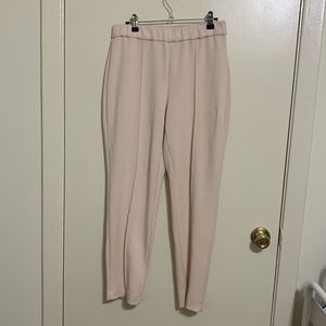 Elie Tahari Beige Work Pants oatmeal colored straight leg pant